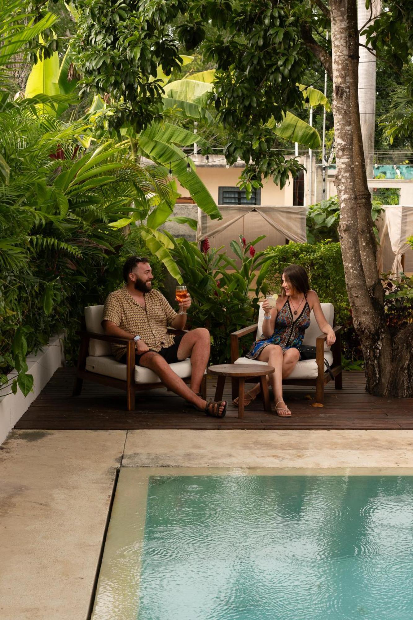 Agam Hotel Bacalar Kültér fotó